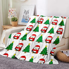 Christmas Printing Flannel Blanket
