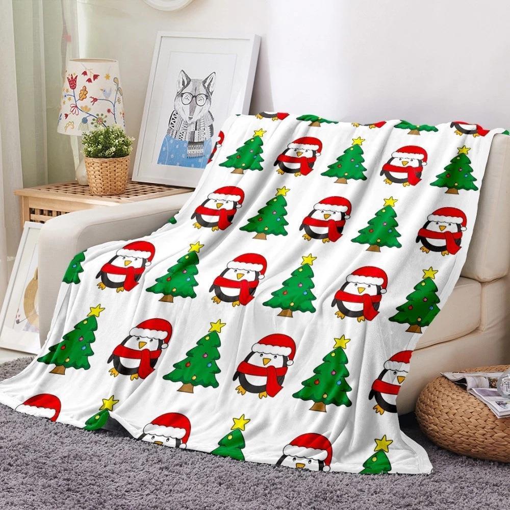 Christmas Printing Flannel Blanket