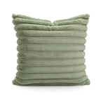 Modern PU Leather Patchwork Cushion Cover