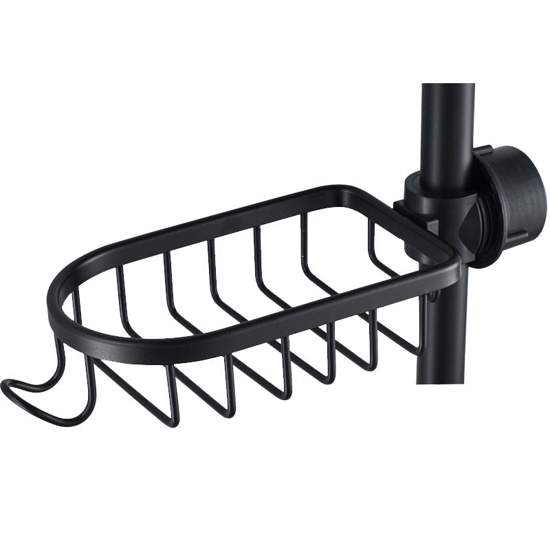 Shower Holder for Shampoo & Soap – Stainless Aluminium – No Drilling