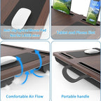 Ergonomischer Laptopständer mit Handgelenkstütze
