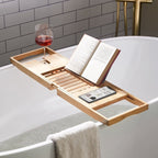 Aurevo Bamboo Bath Caddy