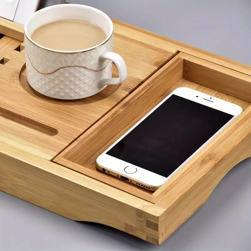Aurevo Bamboo Bath Caddy