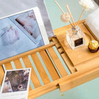 Aurevo Bamboo Bath Caddy