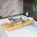 Aurevo Bamboo Bath Caddy