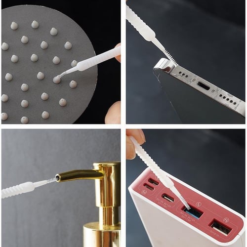 Präzisions-Reinigungsbürsten-Set | 30-teilig | Nylonborsten mit PP-Griff | Für mehrere Oberflächen