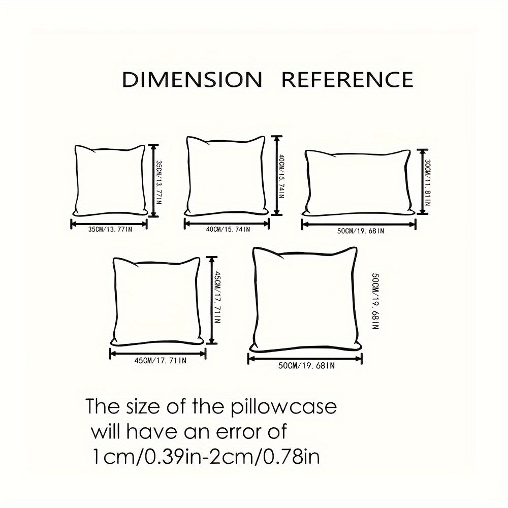 NordLiv Boho Style Velvet Pillowcase Set