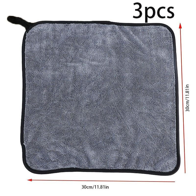 Microfiber Cleaning Cloths 3-Piece Set