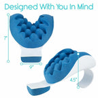 Neck and Shoulder Traction Relaxer Pillow