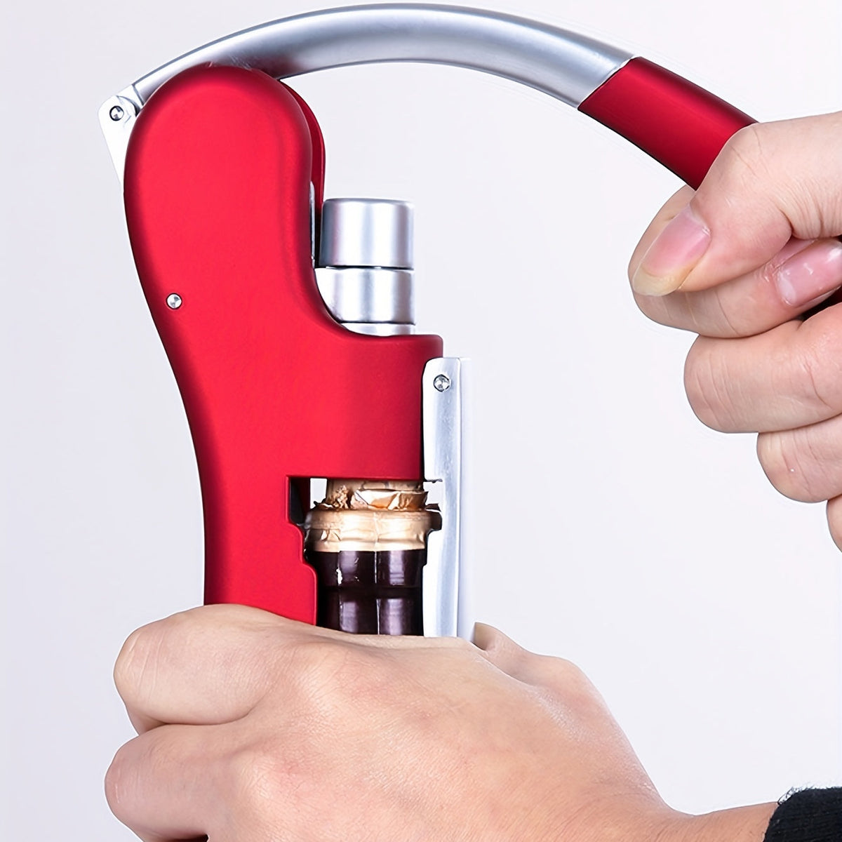 Lever Corkscrew for Wine Bottles