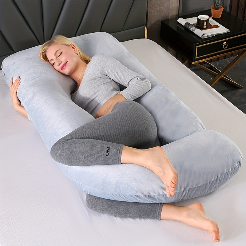 J-Shaped Maternity Pillow