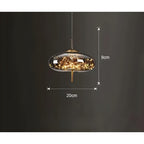 CrystalBeam Light - Modern LED Pendant Light Stars | Kalsten