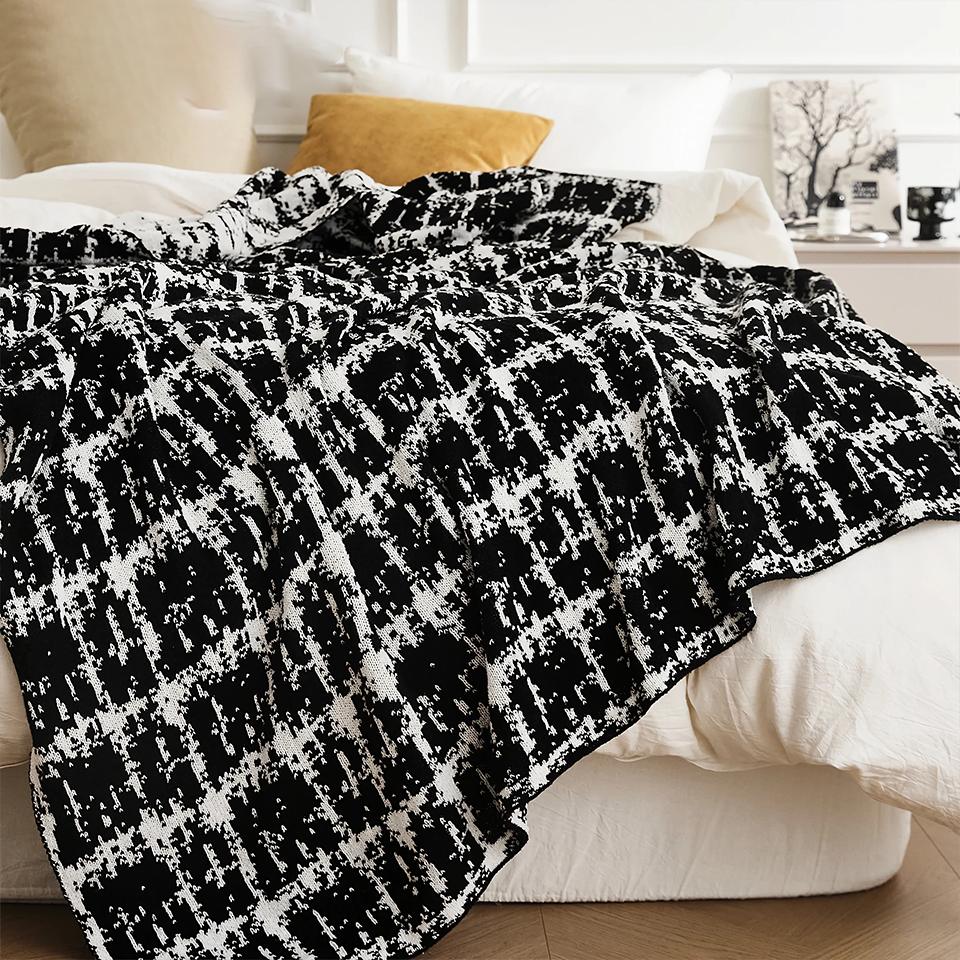 Wool Knitted Blanket