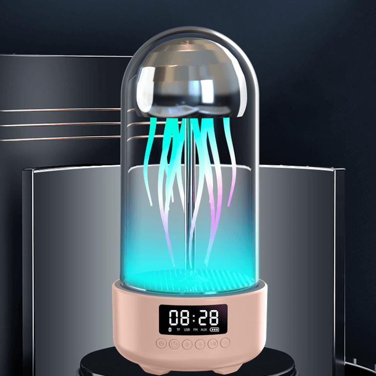 Kreative 3-in-1 Quallen-Lampe mit Bluetooth-Lautsprecher