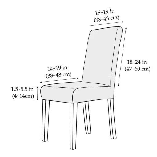Premium Stretch Chair Covers