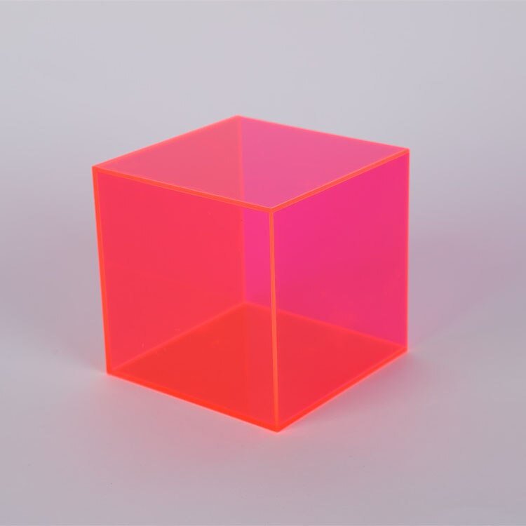 Bunte Acryl-Aufbewahrungsbox