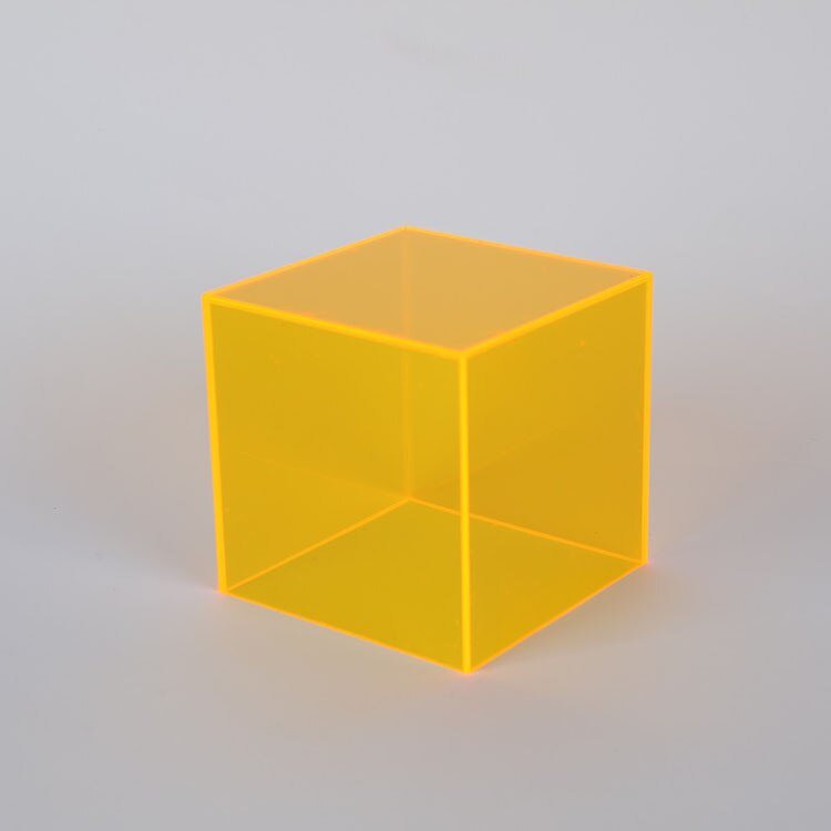 Bunte Acryl-Aufbewahrungsbox