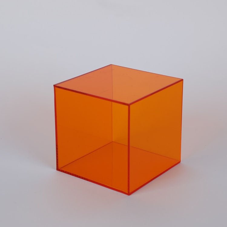 Bunte Acryl-Aufbewahrungsbox
