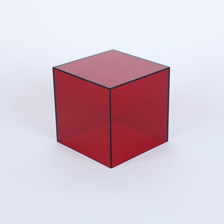 Bunte Acryl-Aufbewahrungsbox