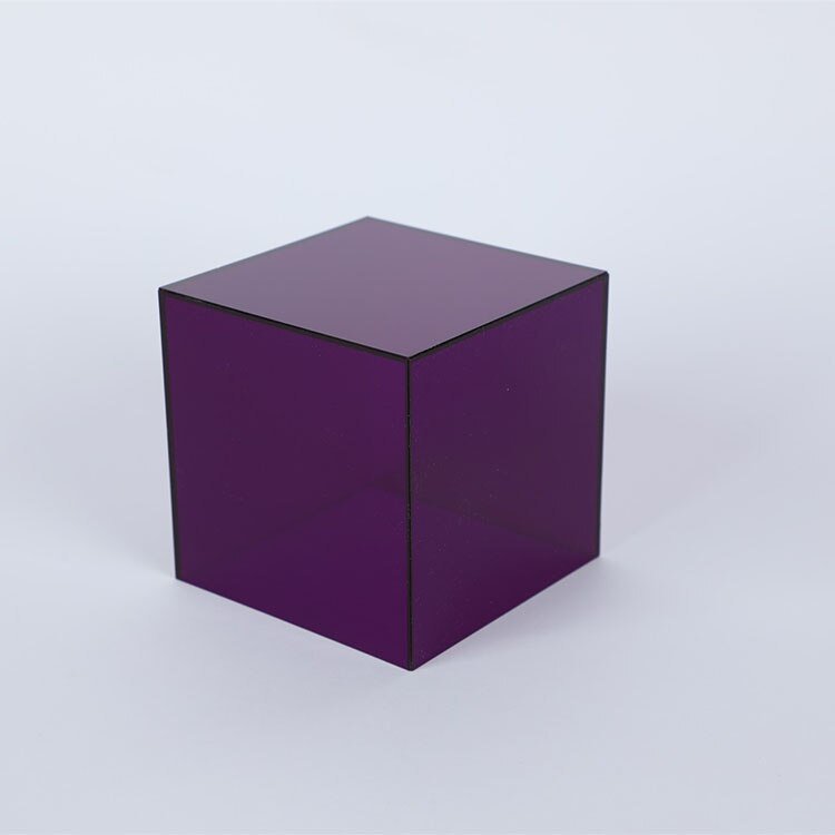 Bunte Acryl-Aufbewahrungsbox