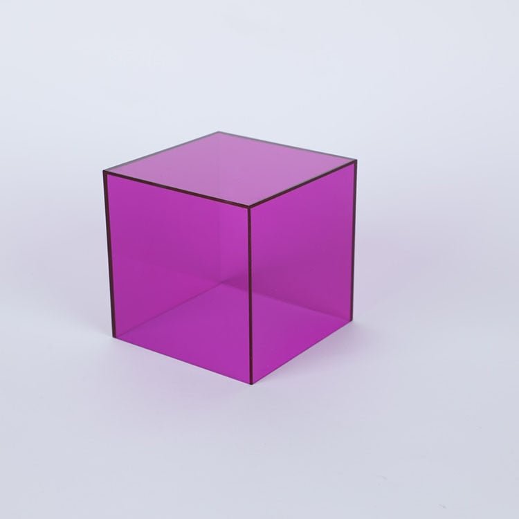 Bunte Acryl-Aufbewahrungsbox