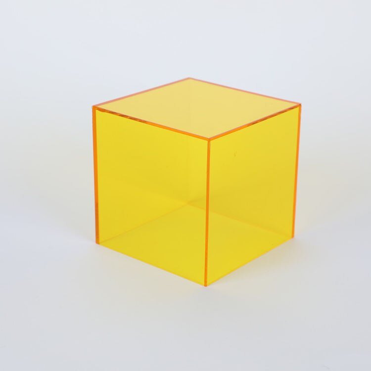 Bunte Acryl-Aufbewahrungsbox