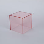 Bunte Acryl-Aufbewahrungsbox