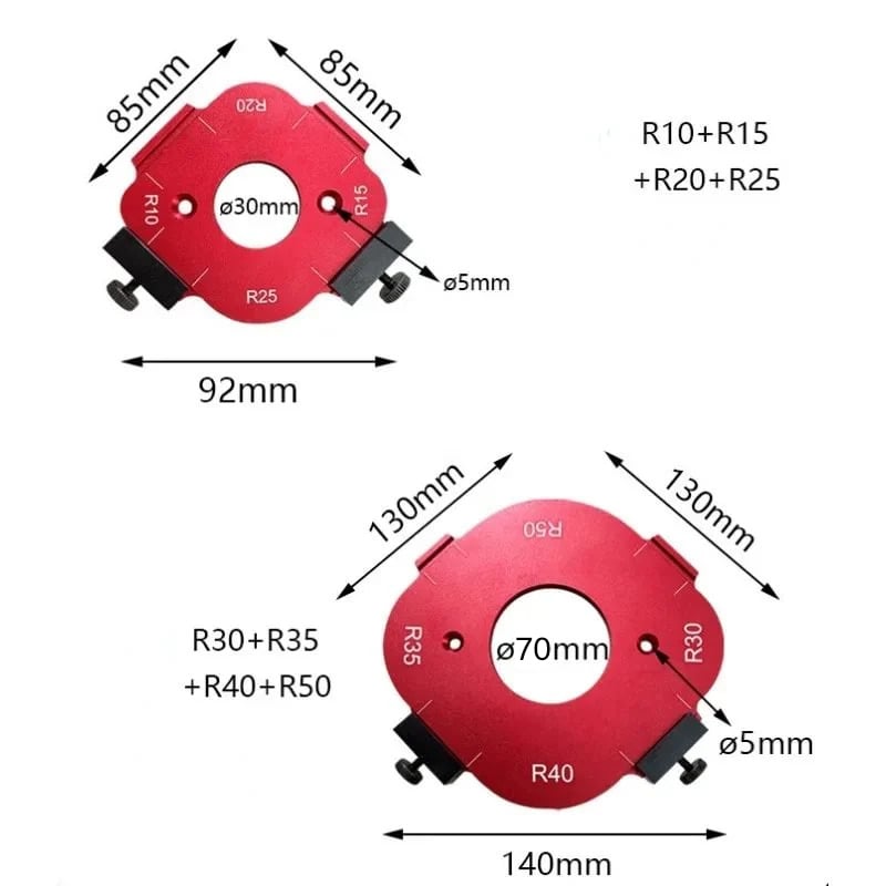 4-in-1 Ecken-Positionierer