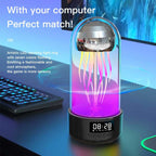 Kreative 3-in-1 Quallen-Lampe mit Bluetooth-Lautsprecher