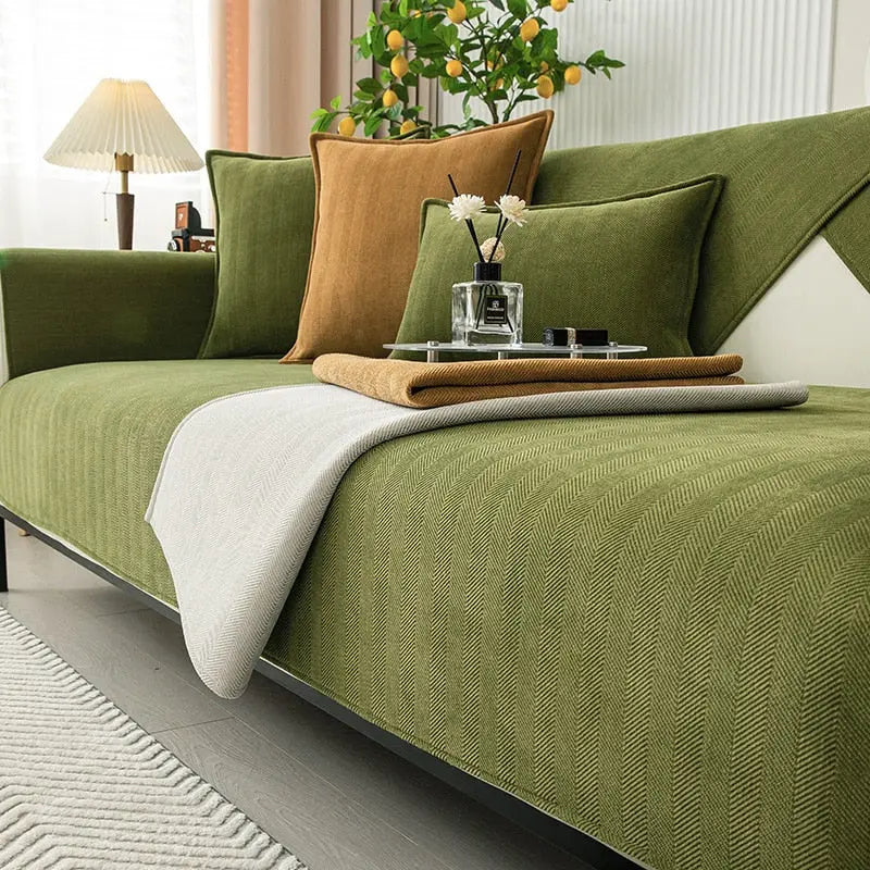 Non-Slip Chenille Sofa Cover