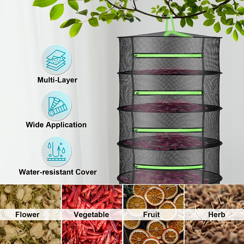 Foldable Herb Drying Rack