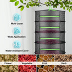 Foldable Herb Drying Rack