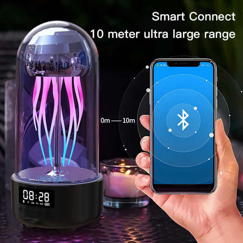 Kreative 3-in-1 Quallen-Lampe mit Bluetooth-Lautsprecher