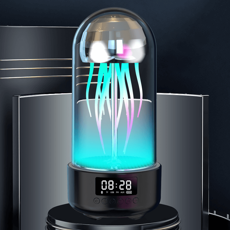 Kreative 3-in-1 Quallen-Lampe mit Bluetooth-Lautsprecher