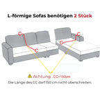 SofaGuard™ | Elastischer Samt-Sofabezug