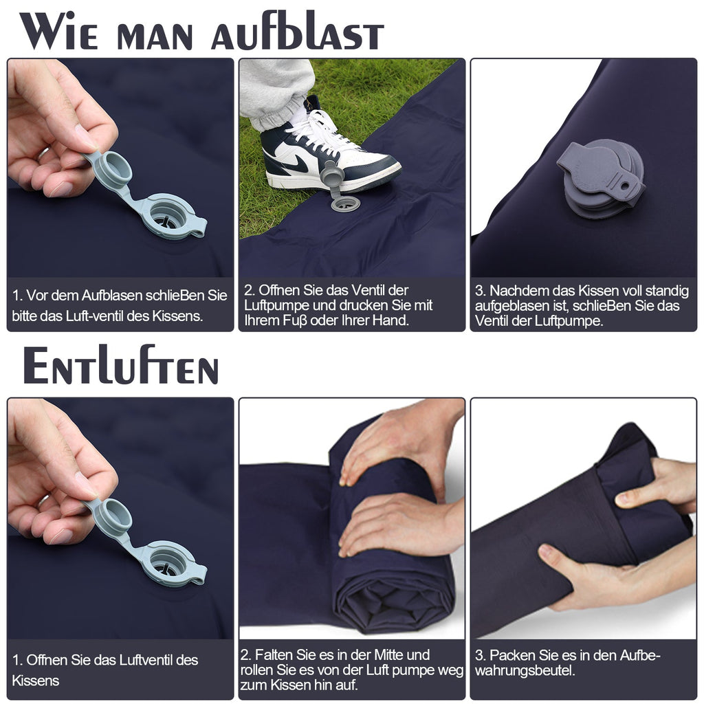 Sleeping Mat Camping Mat with Foot Pump