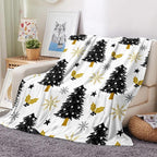 Christmas Printing Flannel Blanket