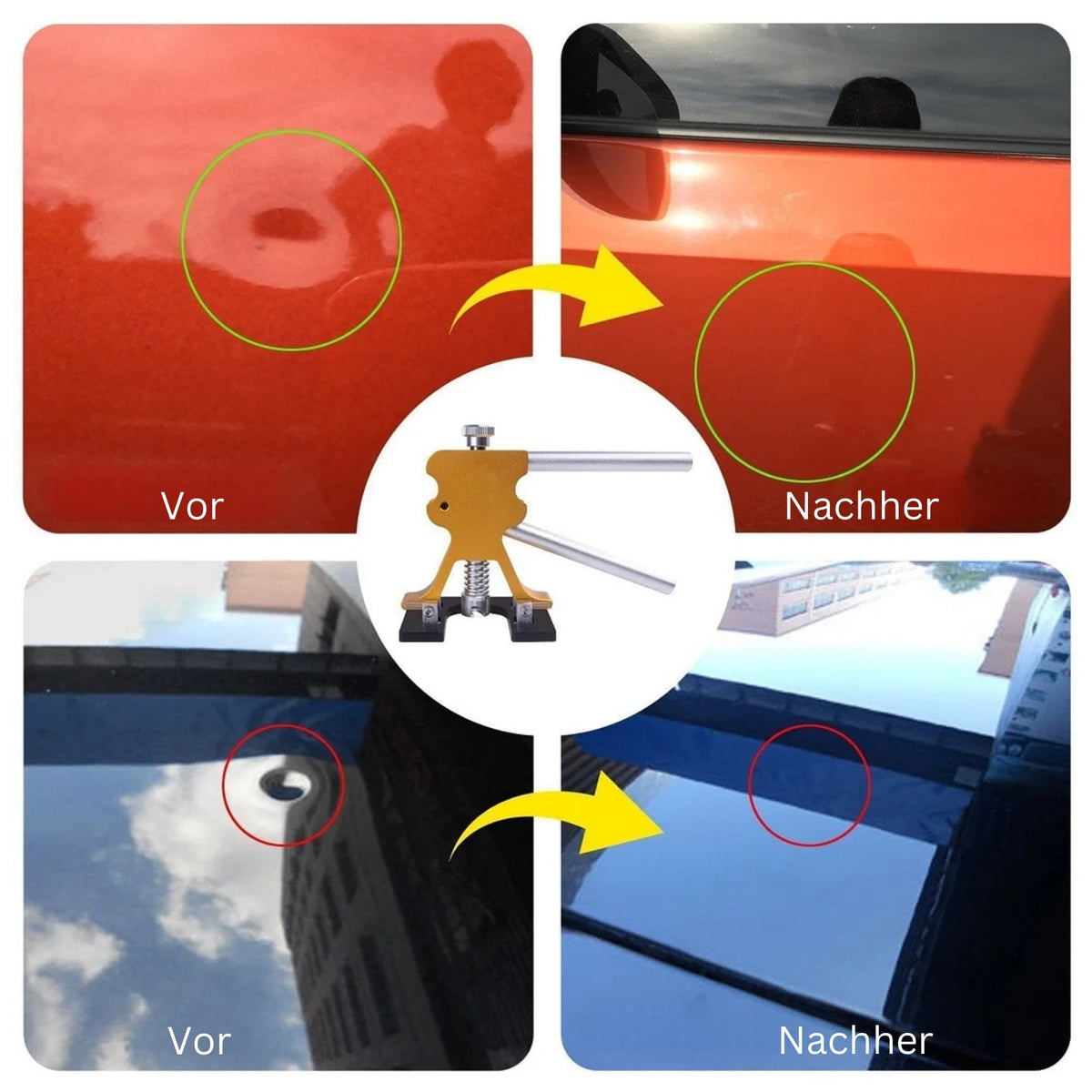 DeukFix Reparaturset – Entfernung von Autodellen ohne Lackschäden