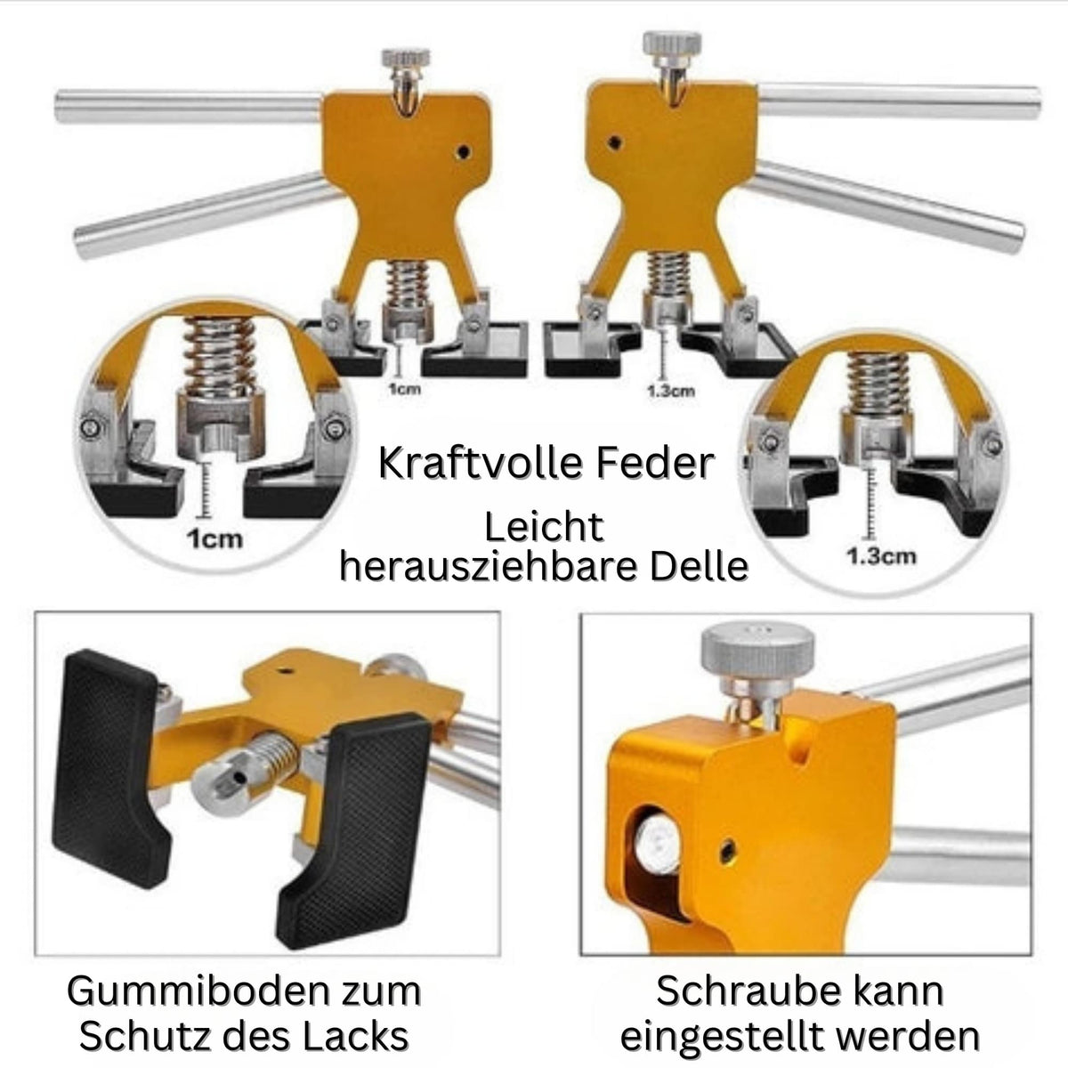 DeukFix Reparaturset – Entfernung von Autodellen ohne Lackschäden