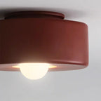 Minimalistische LED-Deckenleuchte aus Kunstharz, 11,8 Zoll