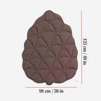 Leaf-Shaped Pet Blanket and Mat
