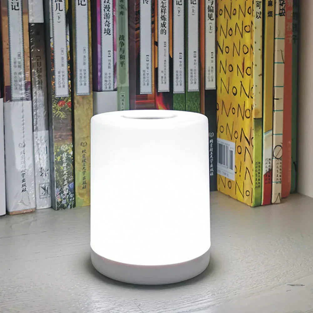 Dimmbare LED-Tischleuchte mit USB-Anschluss - GlowEase