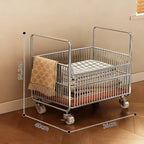 Vintage-Style Rolling Laundry Collector
