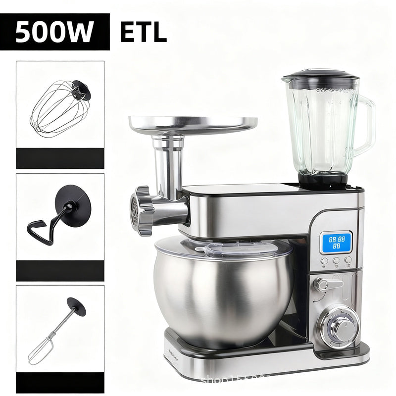 5L Stainless Steel Kitchen Machine
