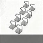 Stainless Steel Under-Cabinet Hooks