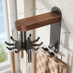 Rotating Kitchen Stand, Walnut