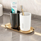 Portable Plastic Toothbrush Cup