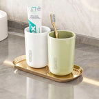 Portable Plastic Toothbrush Cup