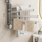 Foldable Suction Cup Towel Holder