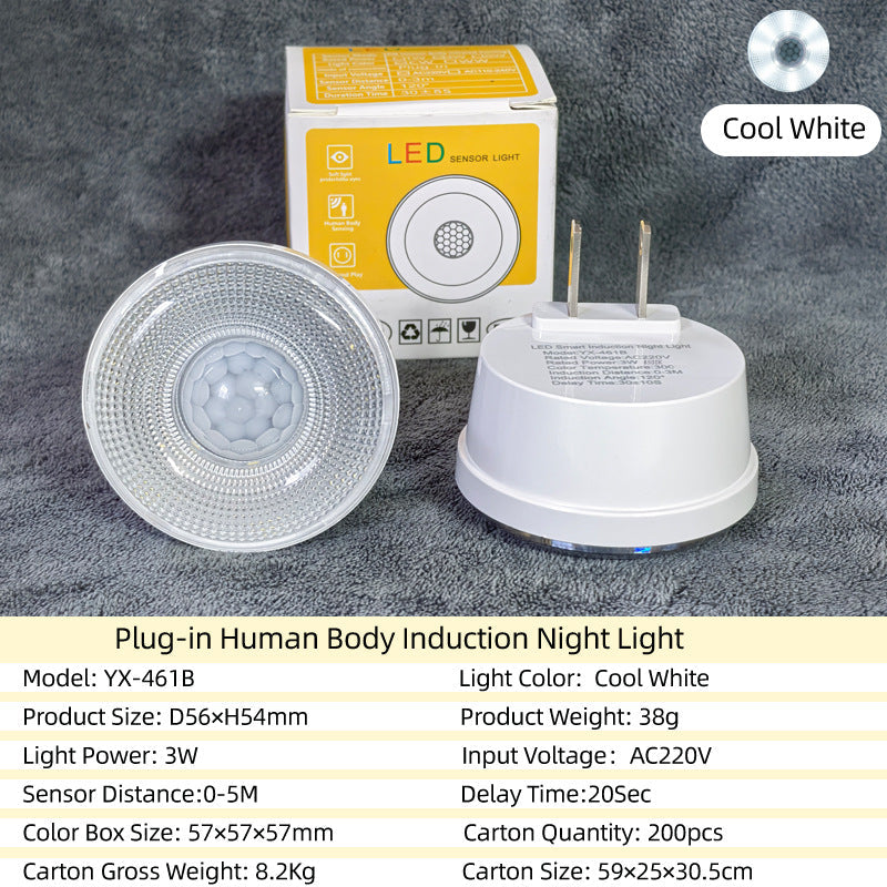 Motion Sensor LED Night Light, Plug-in